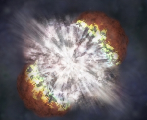 Supernova image SN2006gy